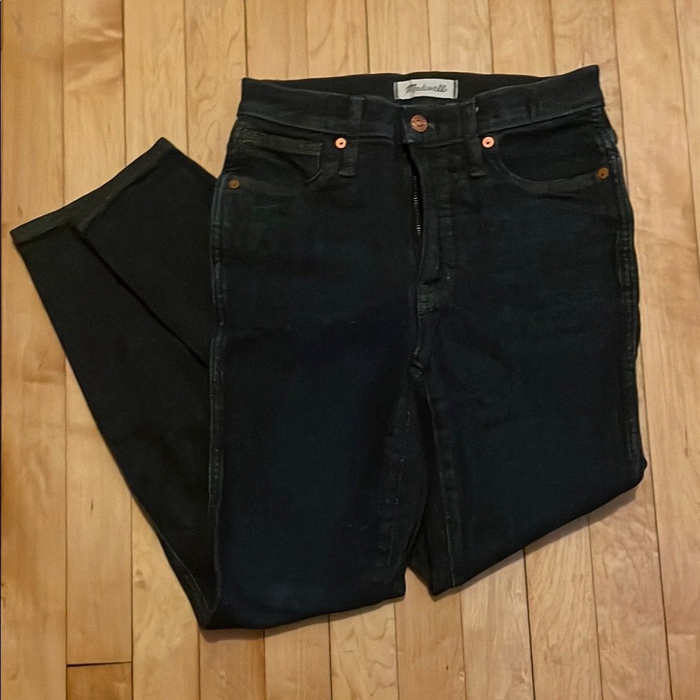 Madewell Dark Blue Skinny Jeans Classic Fit